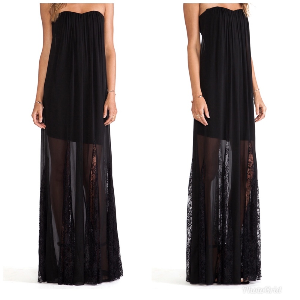 Francesca Strapless Maxi Dress
Alice + Olivia